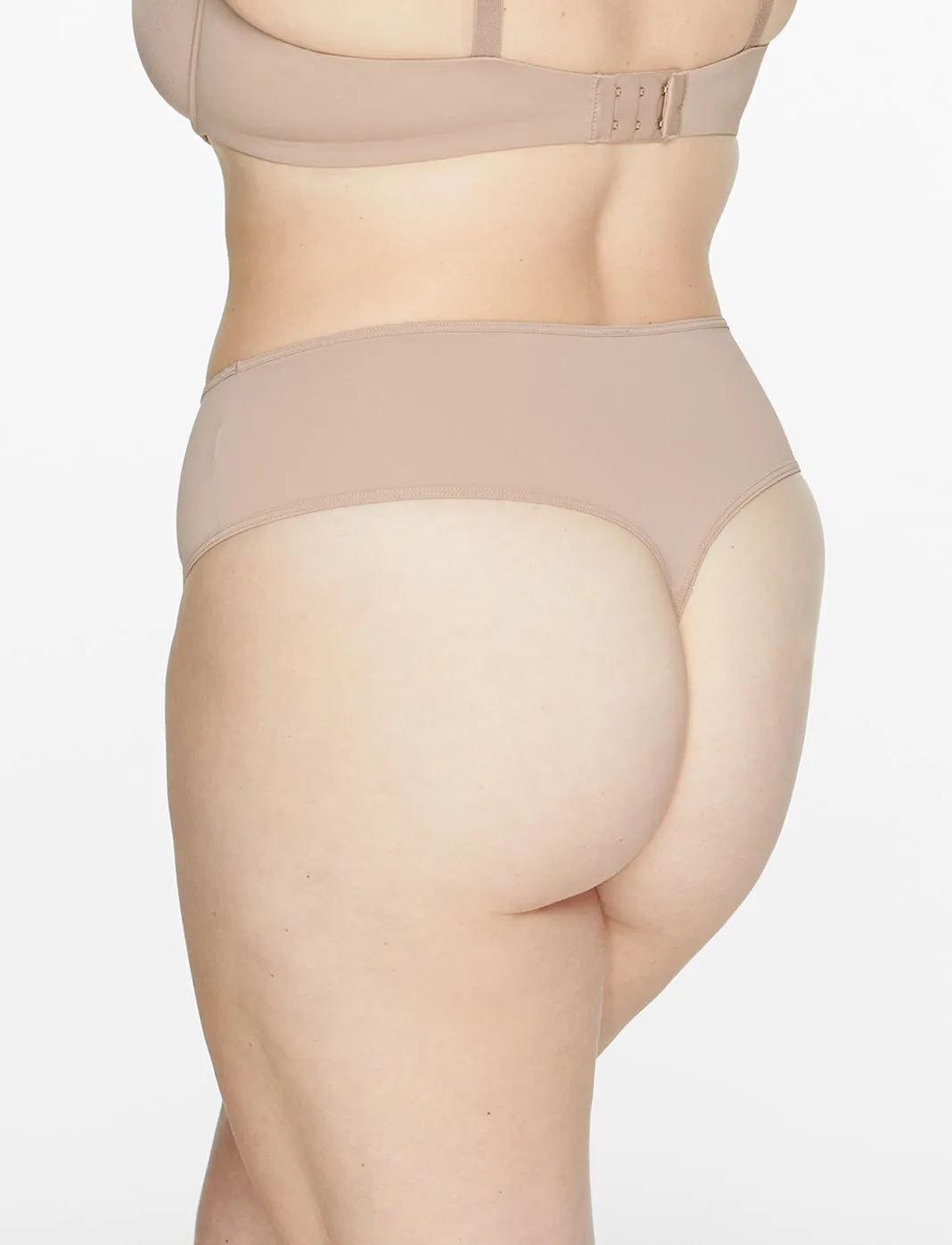 24/7® Classic High Waist Thong 3 Pack Box