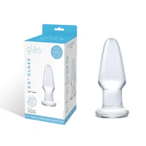3.5 Glass Butt Plug