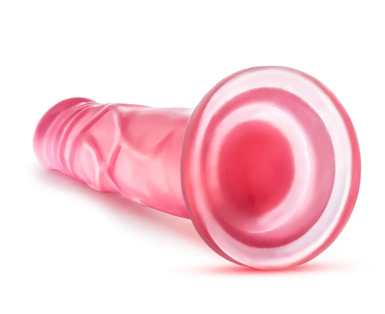 7.5 Blush B Yours Sweet N Hard Dildo Realistic Dong Suction Cup Sex Toy