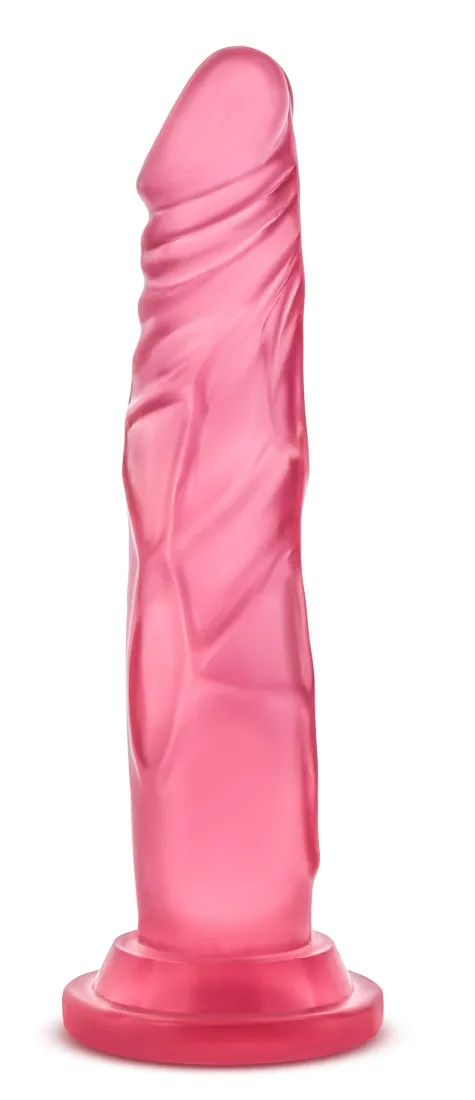 7.5 Blush B Yours Sweet N Hard Dildo Realistic Dong Suction Cup Sex Toy