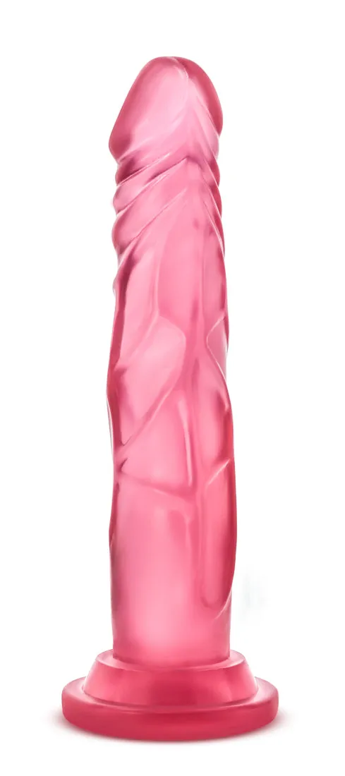 7.5 Blush B Yours Sweet N Hard Dildo Realistic Dong Suction Cup Sex Toy