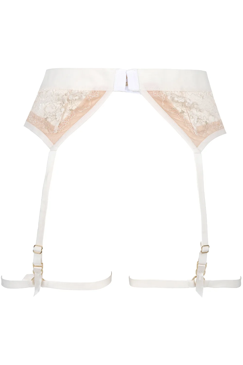 Après Minuit Suspender Harness Pearl