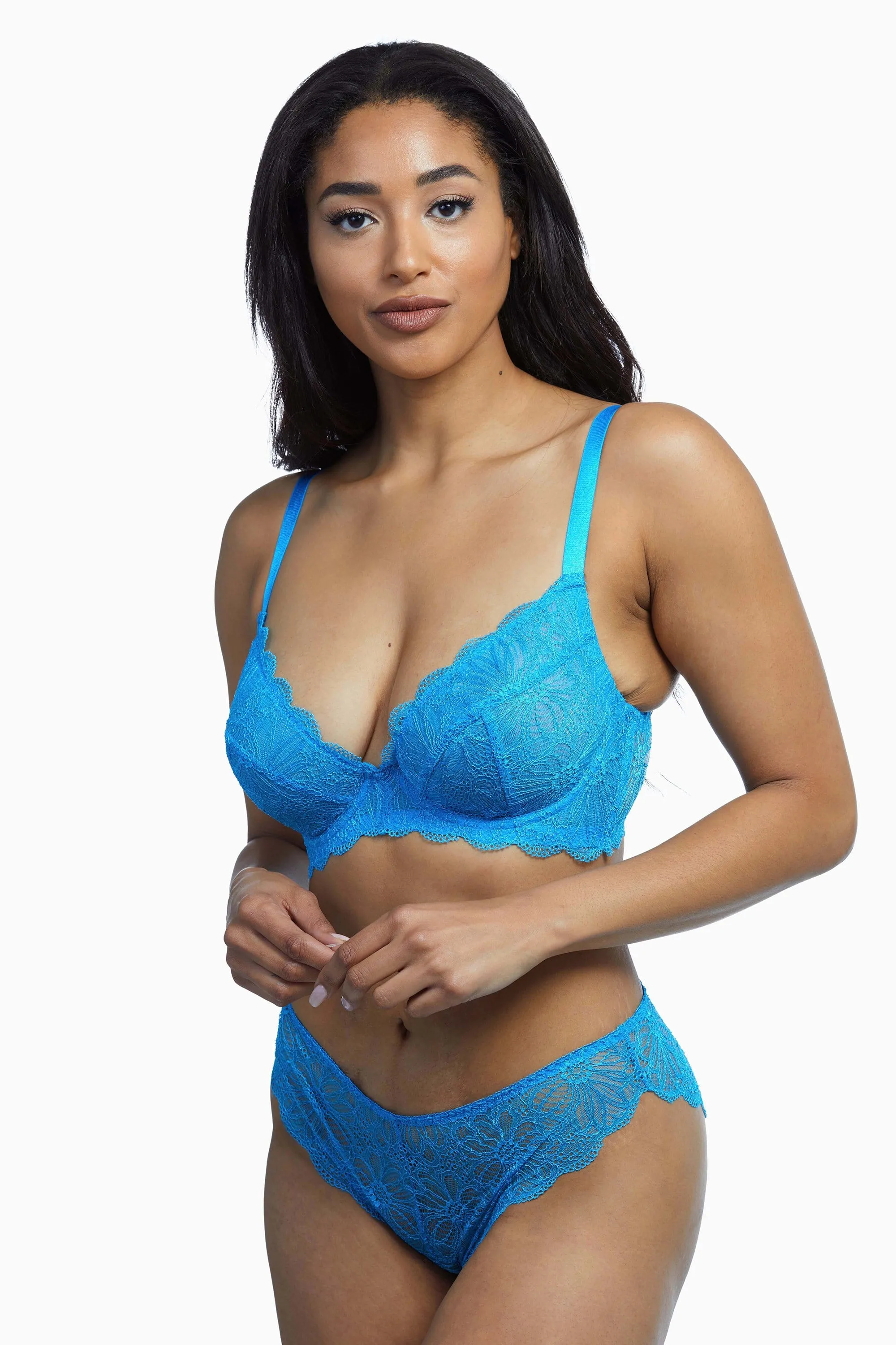 Ariana Bright Aqua Everyday Lace Bra