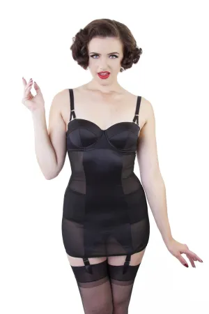 Bettie Page Curve Creator Shaping Slip Black
