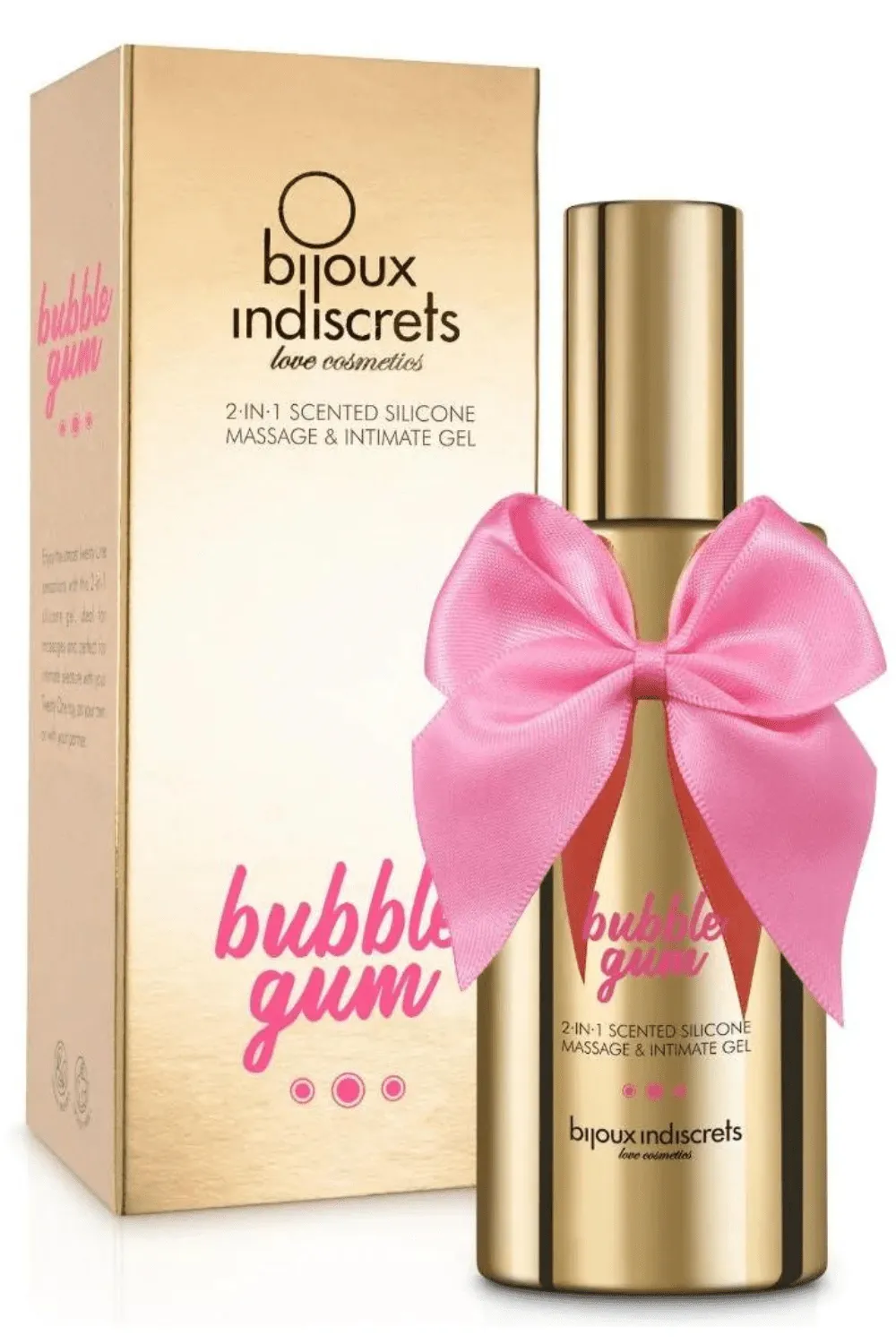 Bubblegum Massage and Intimate Gel - Gold Edition