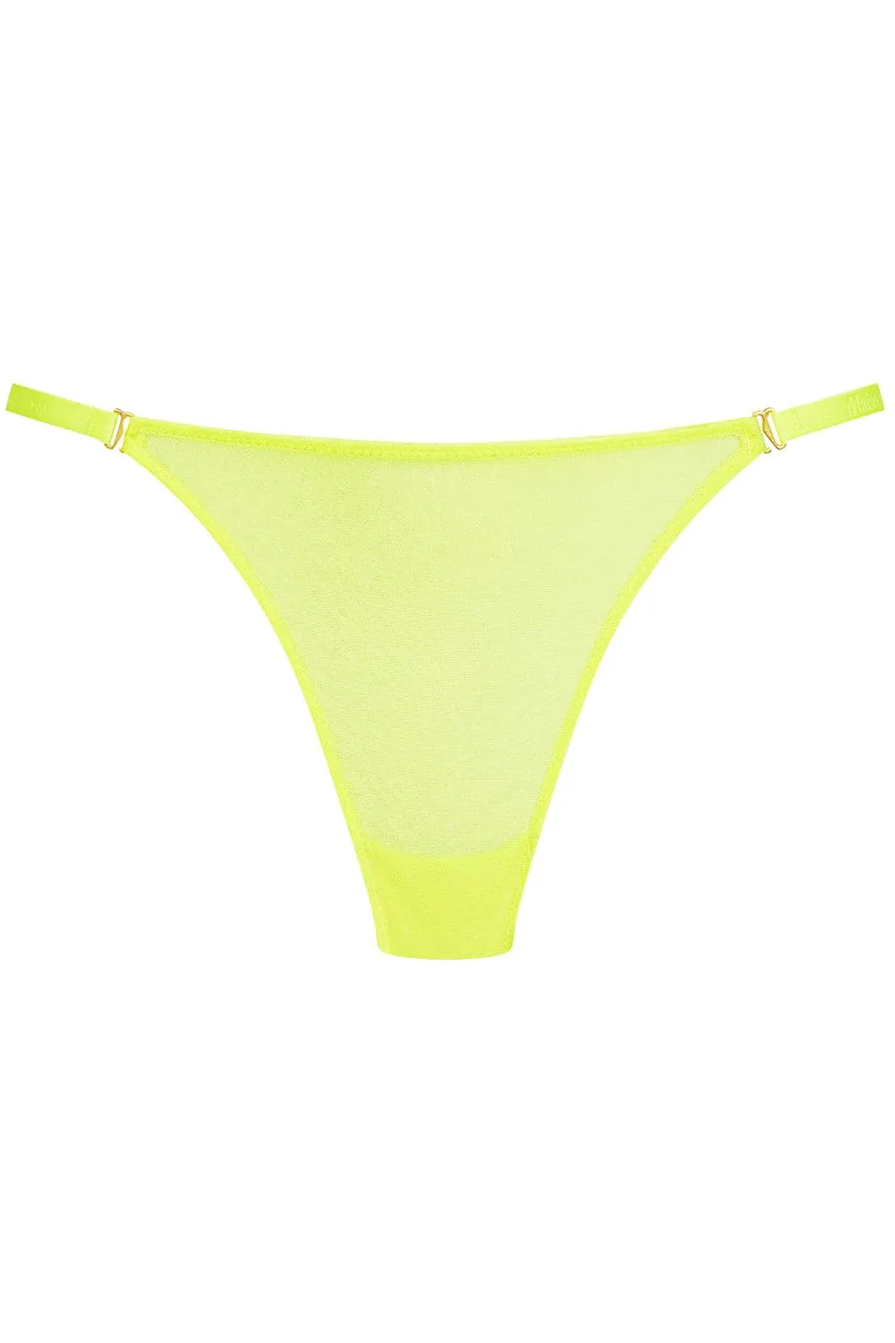 Corps à Corps Mini Thong Neon Yellow