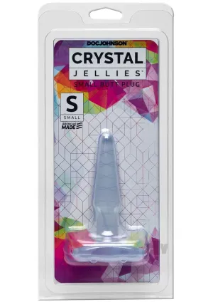 Crystal Jellies Butt Plug - Small Clear