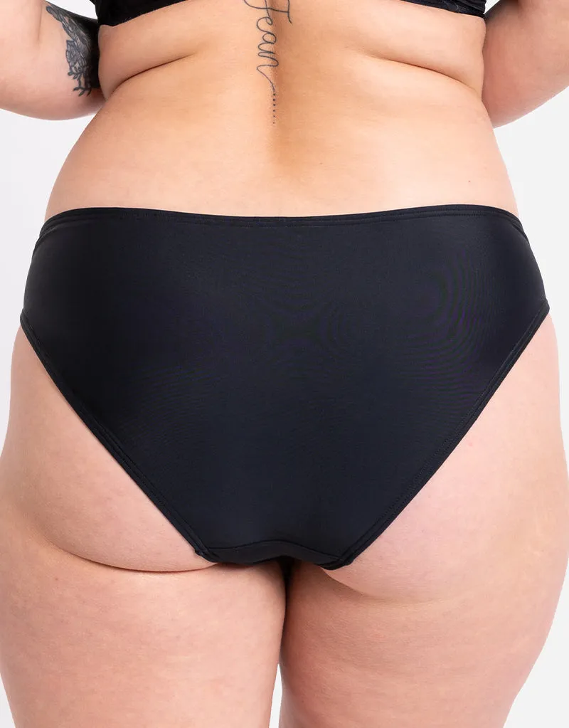 Curvy Kate Wrapsody Classic Bikini Brief Black