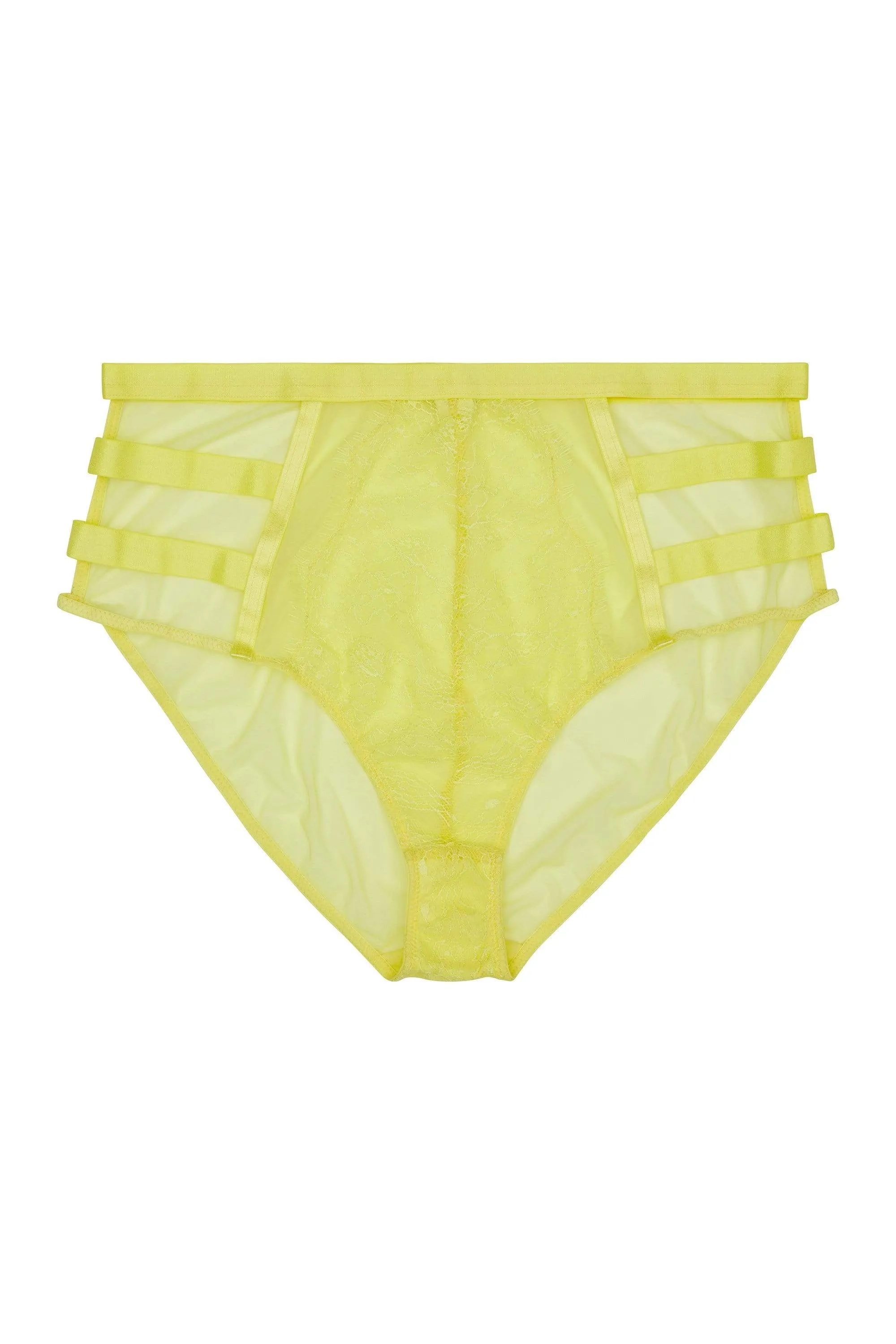 Devon Lime High Waist Brief