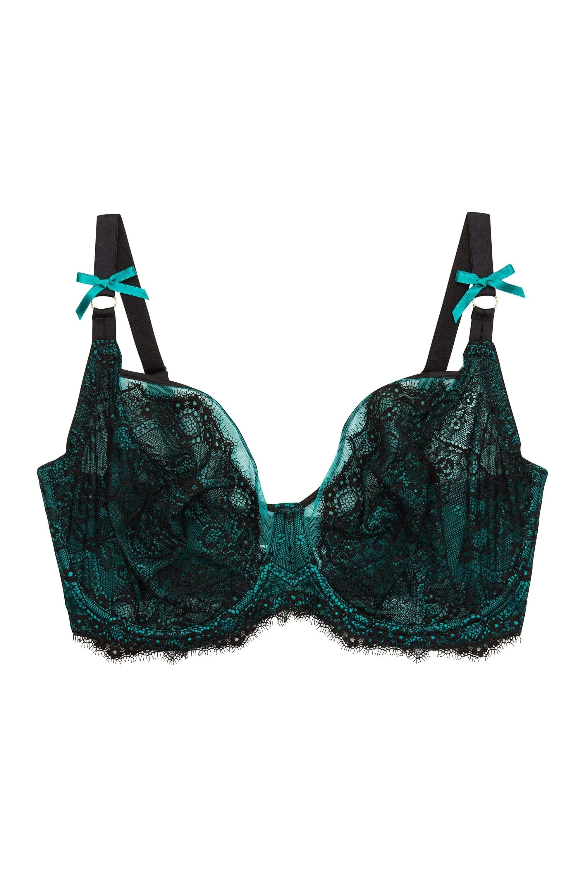 Ezmae Teal Full Bust Bra