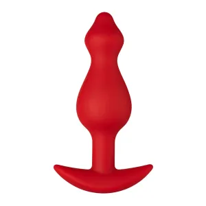 F-78: POINTEE 100% SILICONE PLUG RED S