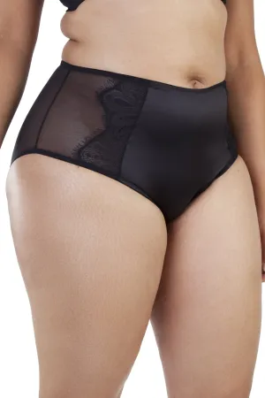 Holly Black HW Graphic Mesh Brief
