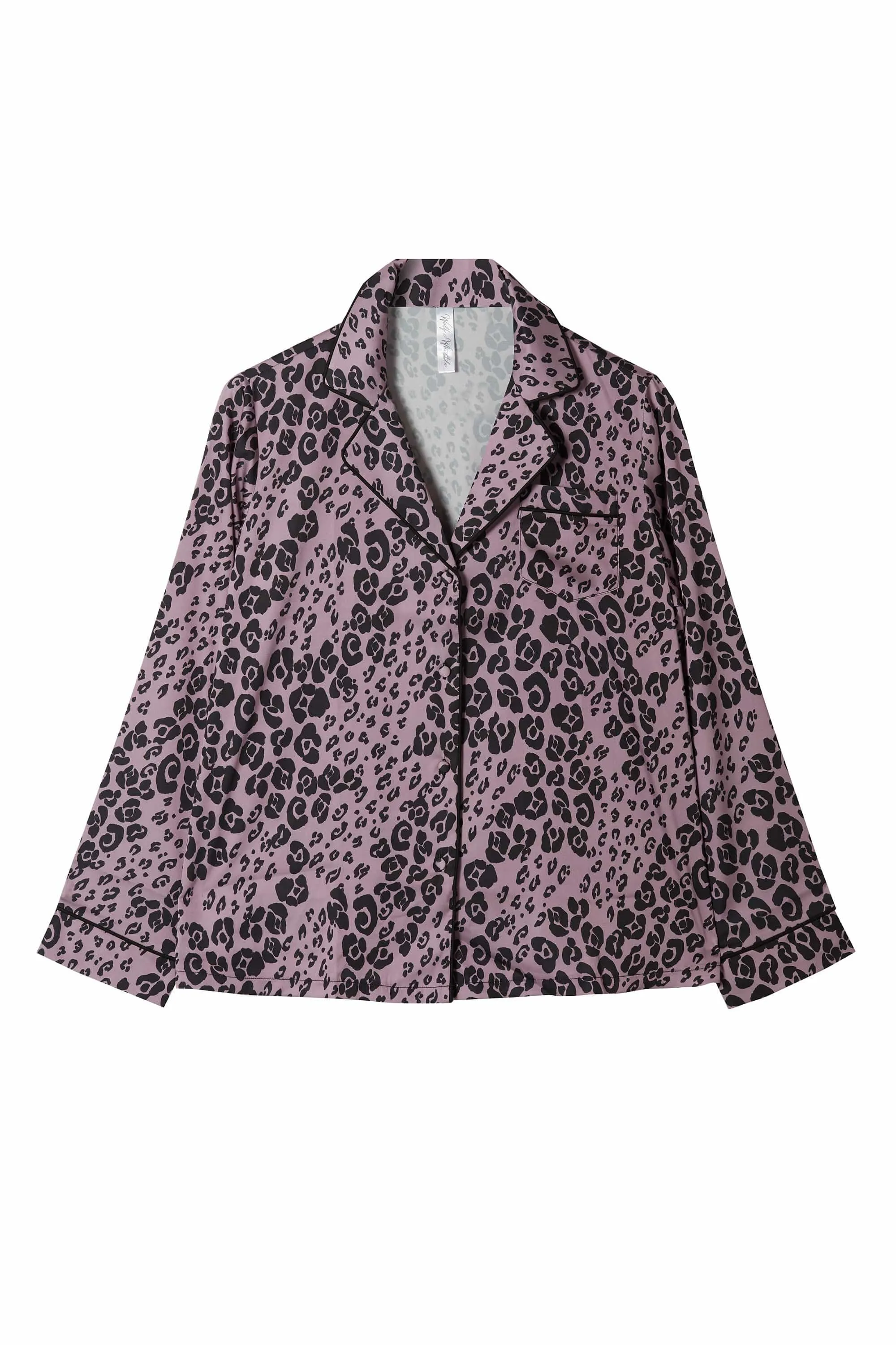 Kaylee Long Sleeve Lilac Animal PJs