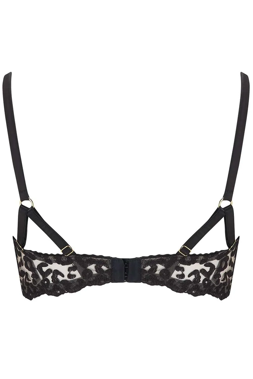 Kittie Strap Balcony Bra. Size UK 34C