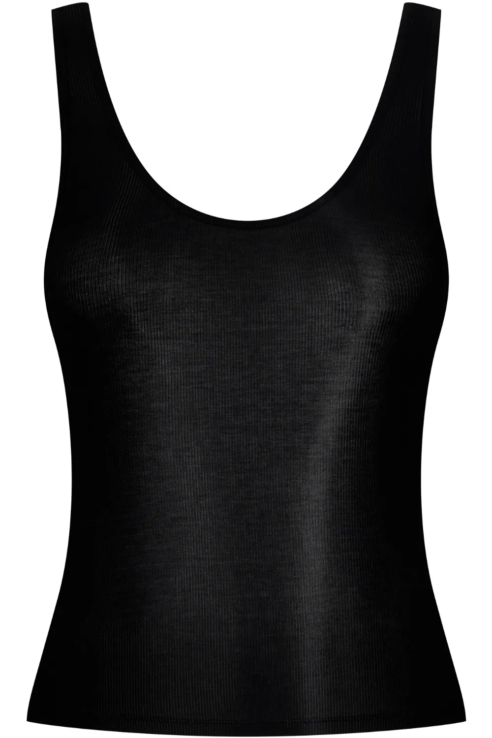 La Femme Amazone Tank Top Black