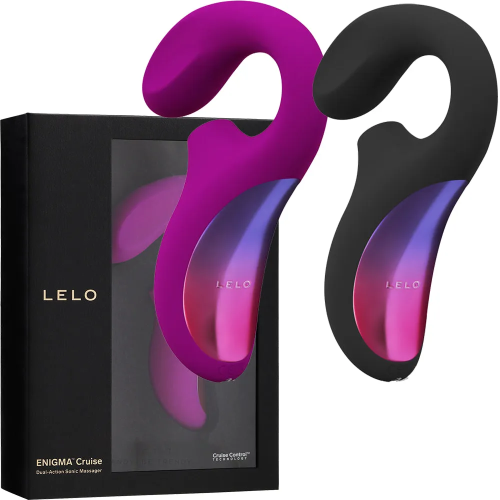 Lelo Enigma Cruise Sonic Clitoral Stimulator Sucker G Spot Vibrator USB Sex Toy