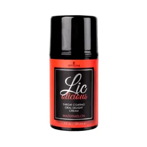 Licolicious Throat Coating Oral Delight Cream Watermelon 1.7oz