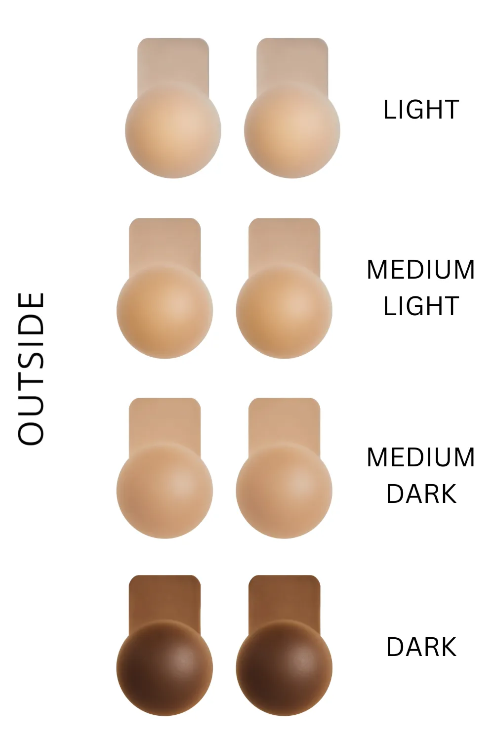 Lift Up Silicone Pasties