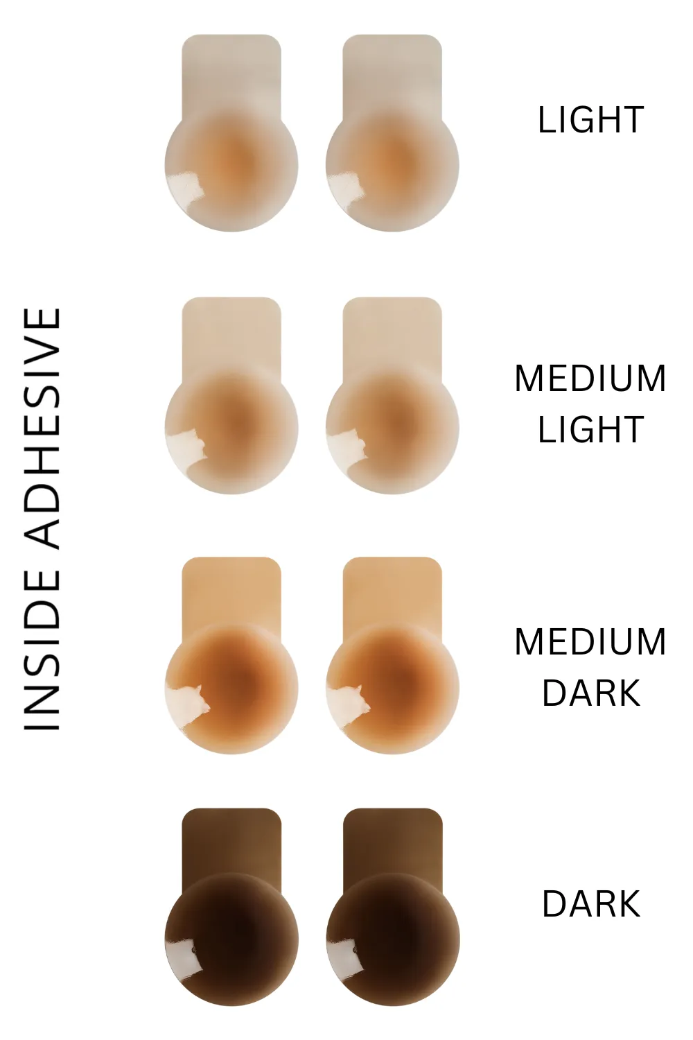 Lift Up Silicone Pasties