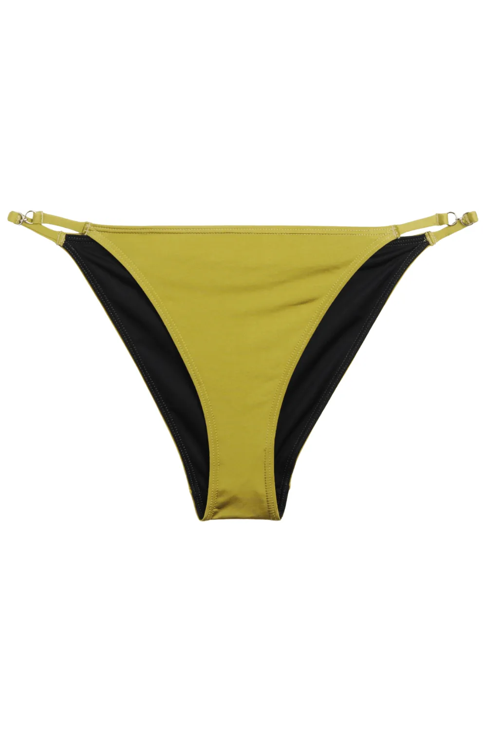 Limoncello Bikini Bottom in Olive. Size M