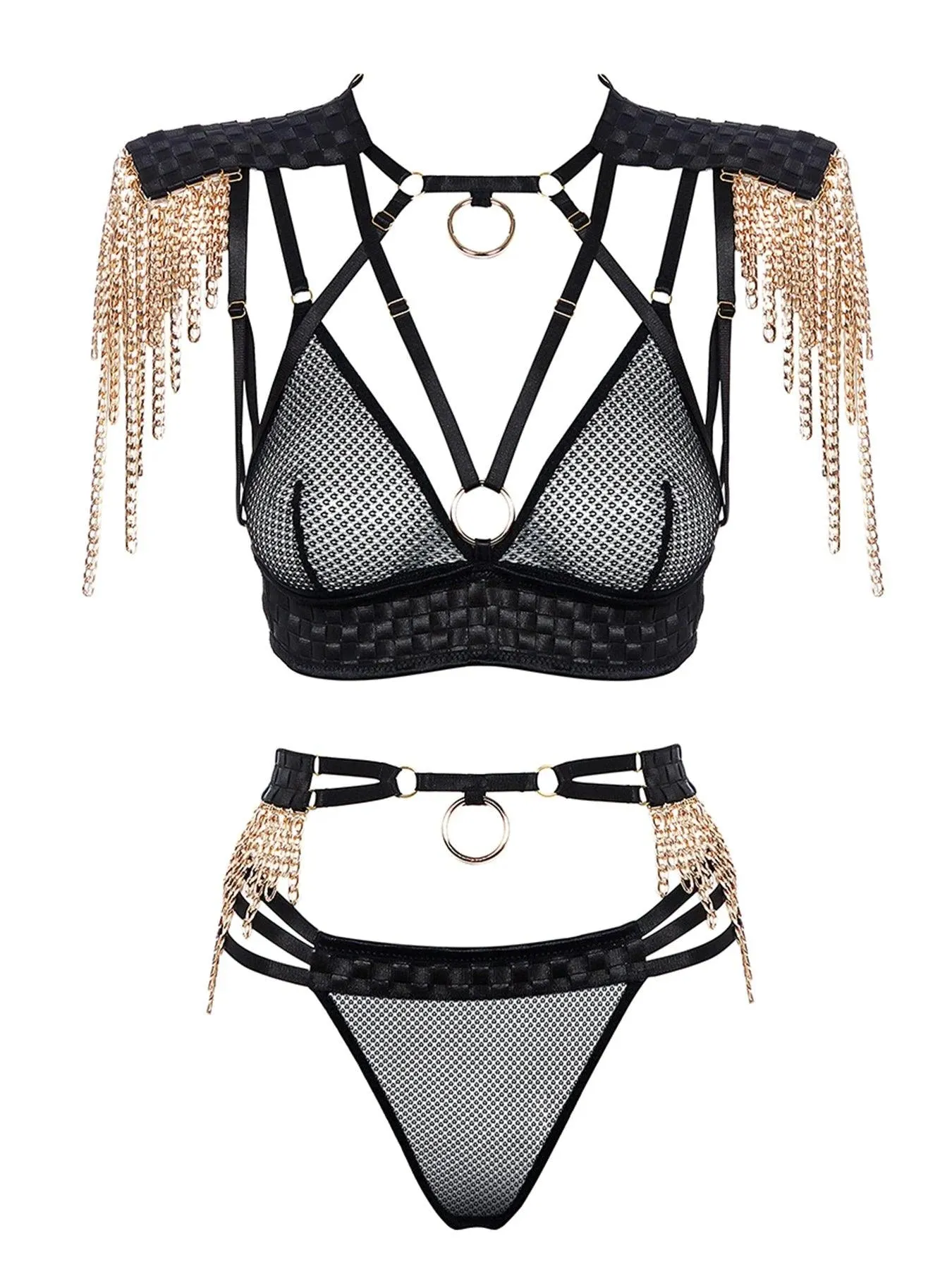 LINGERIE SET GOLDEN POWER