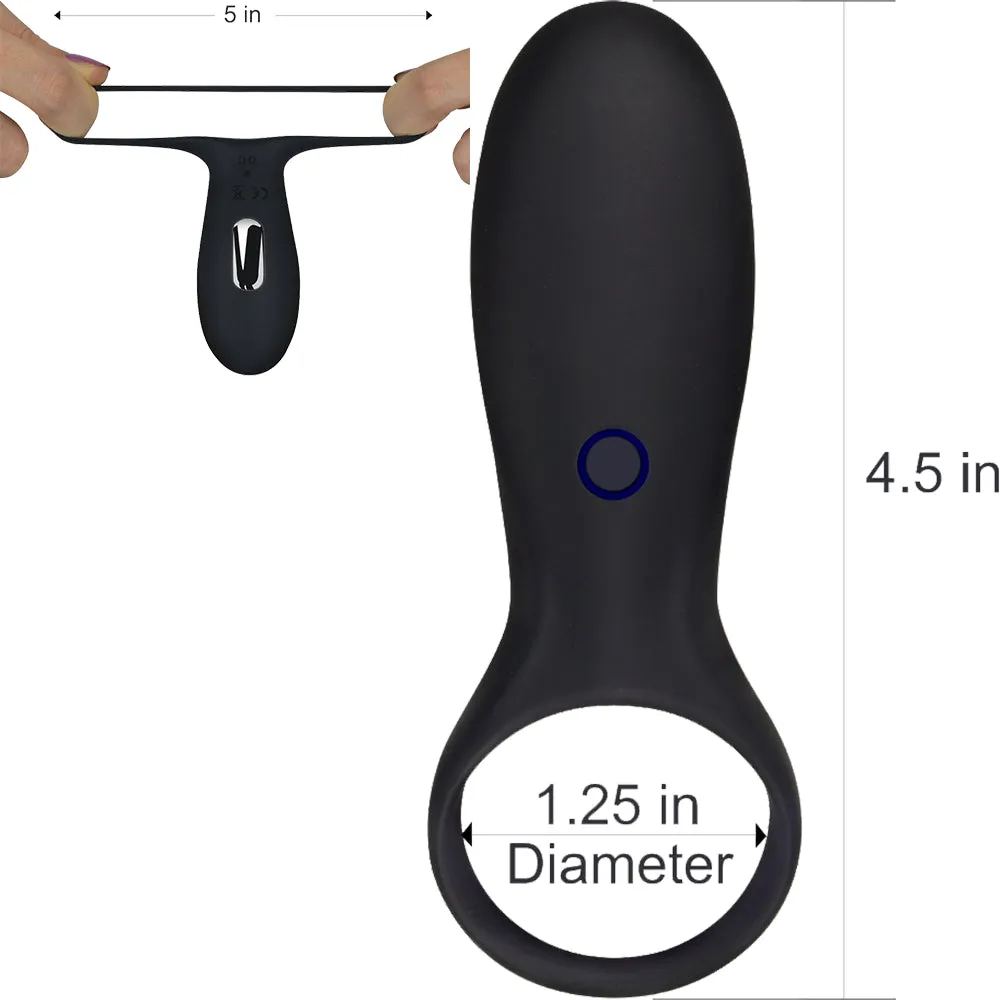 Lovetoy IJOY Cock Ring Rechargeable Stamina Vibrating Couples Vibrator Sex Toy