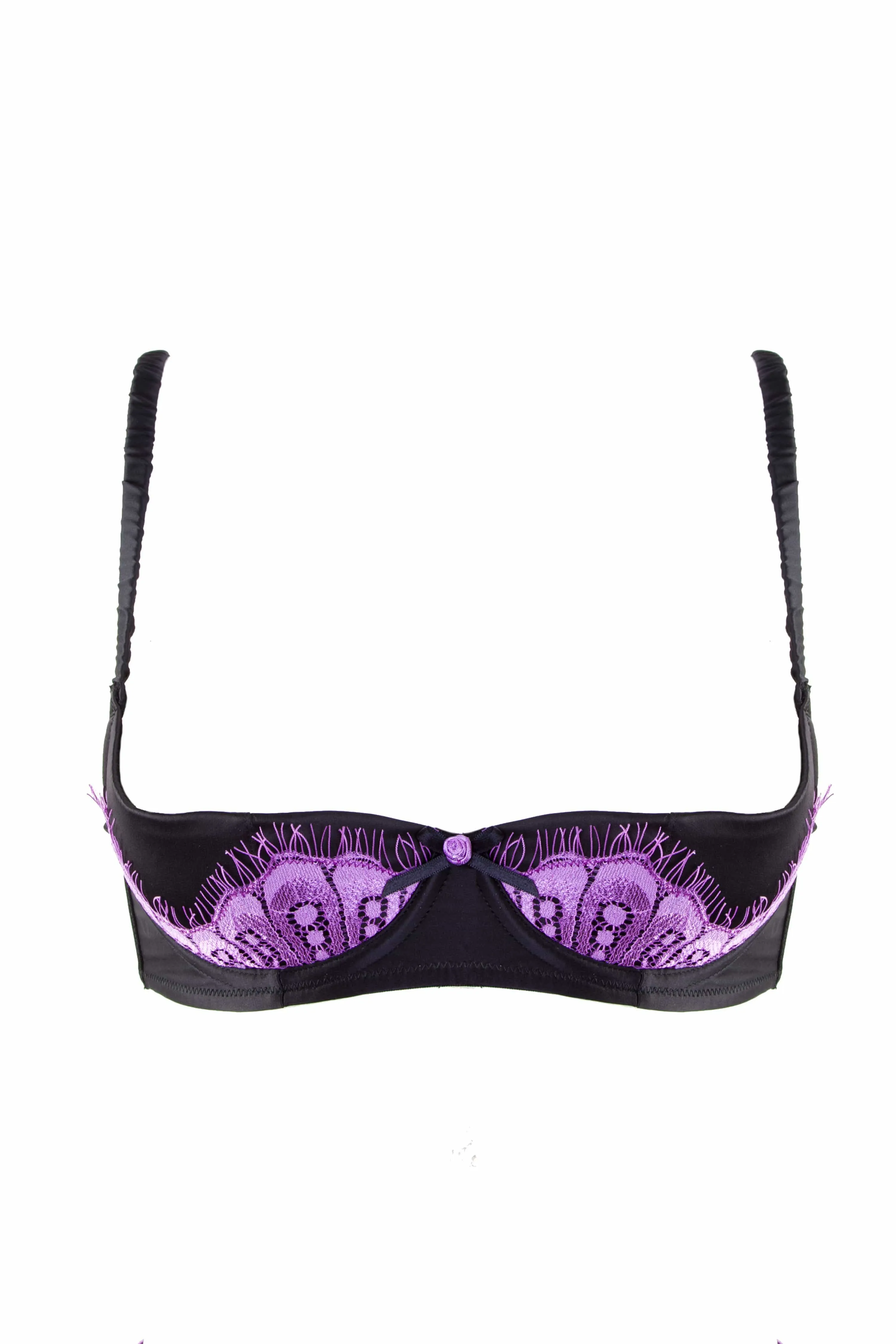 Marlene Lilac 1/4 Cup Bra with Lace DD  Cups
