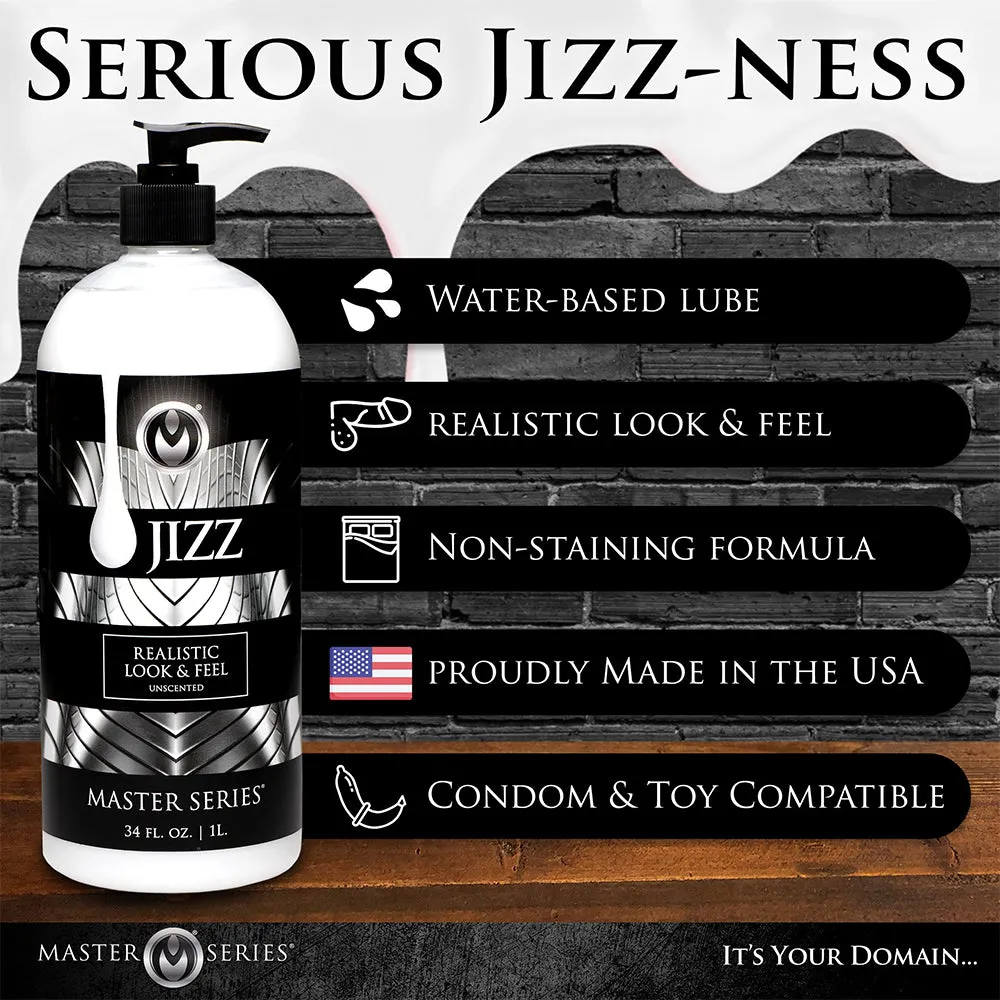 Master Series Jizz Cum Personal Lubricant Sperm Sex Lube 250ml to 1kg White