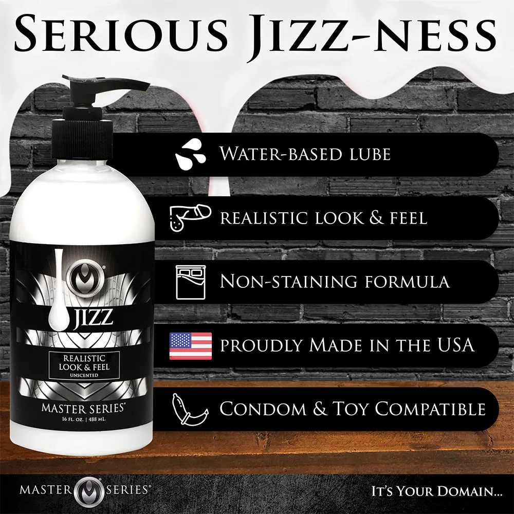 Master Series Jizz Cum Personal Lubricant Sperm Sex Lube 250ml to 1kg White