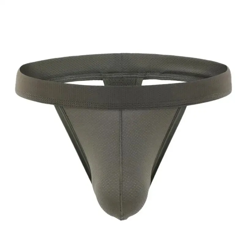 Men's Mesh Breathable Thongs Sexy Underwear T-Back Briefs G-String U Pouch Men Lingerie Panties Tangas Underpants