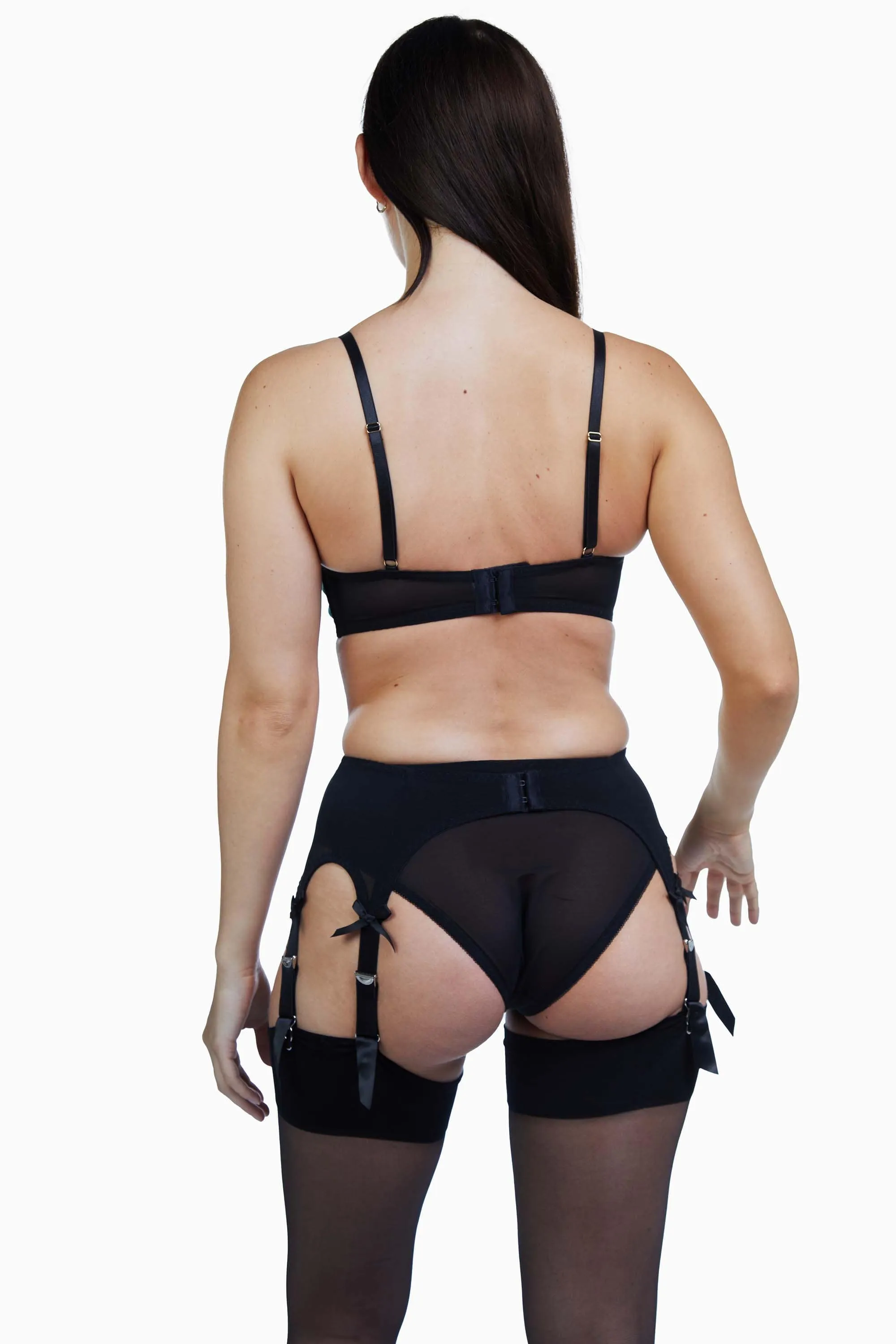 Mint Classic 6 Strap Suspender Belt