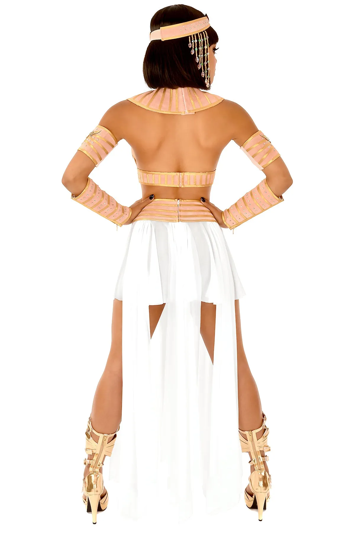 Nefertiri Soft Top with Ankh & Wings