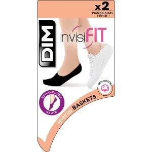 Pack of  2 white trainer foot protectors for InvisiFit 107D odour resistant trainers