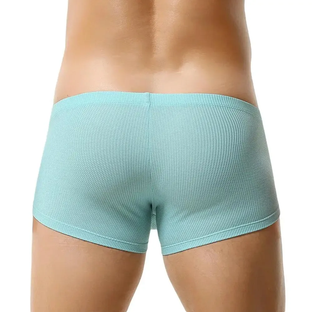 #PB Men's Boxers Mesh Breathable Underwear