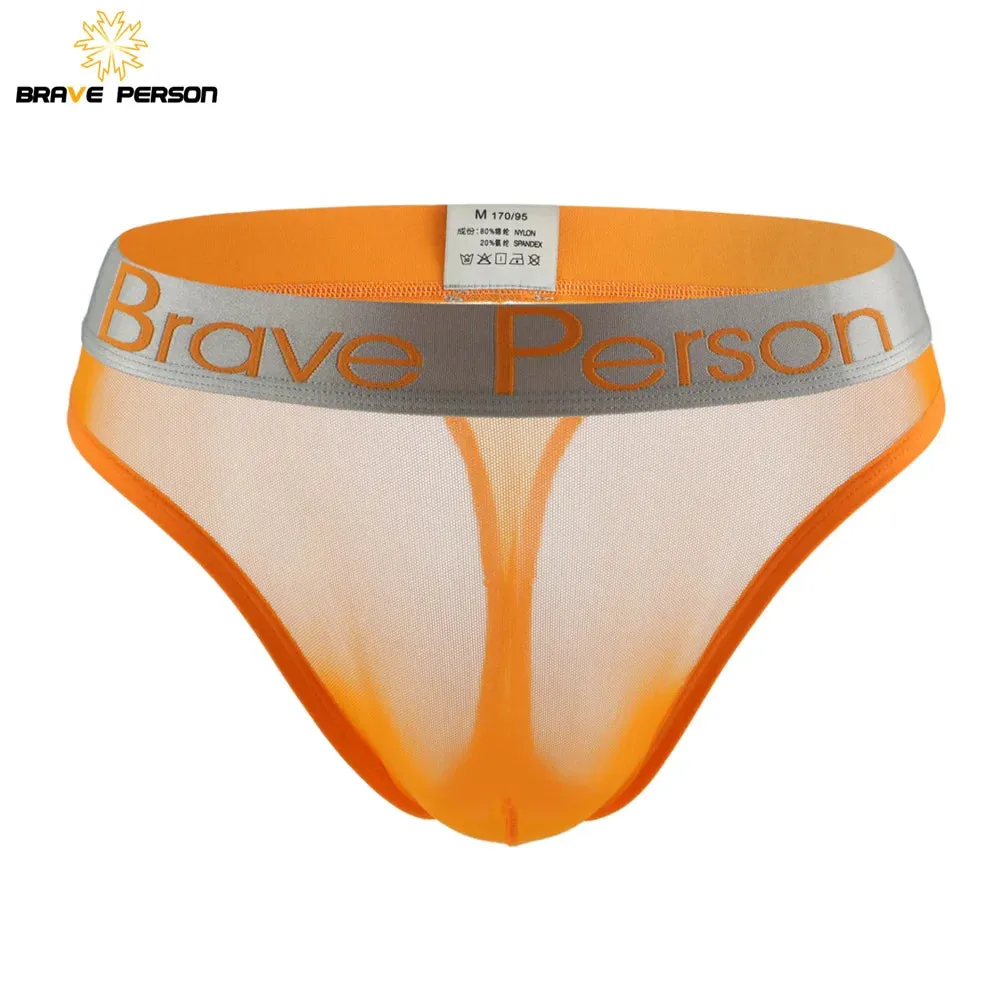#PB Men's Transparent Low-waist Breathable Underwear