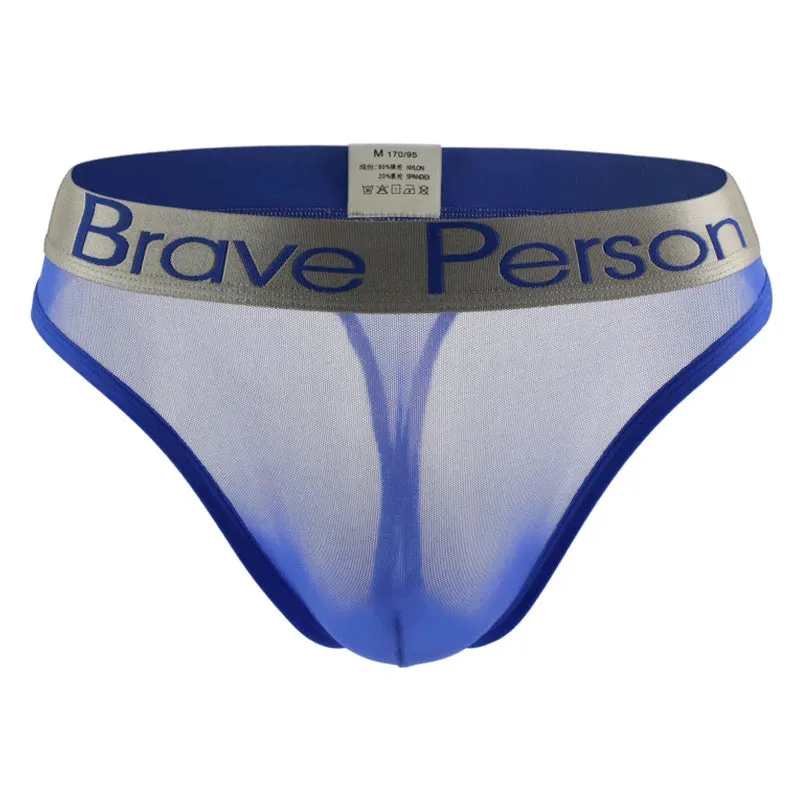 #PB Men's Transparent Low-waist Breathable Underwear