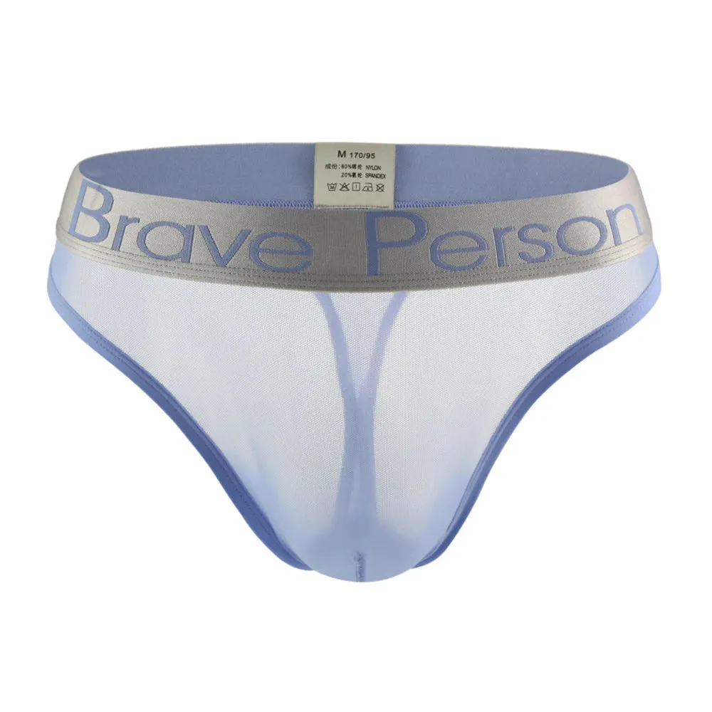 #PB Men's Transparent Low-waist Breathable Underwear