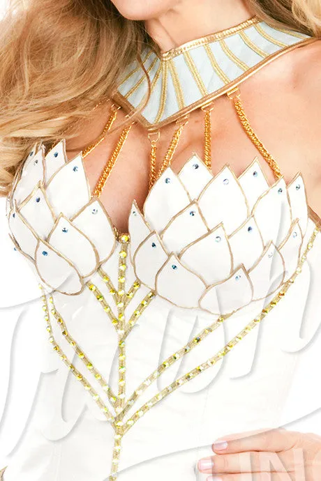 Queen of de Nile Corset with Petal Cups