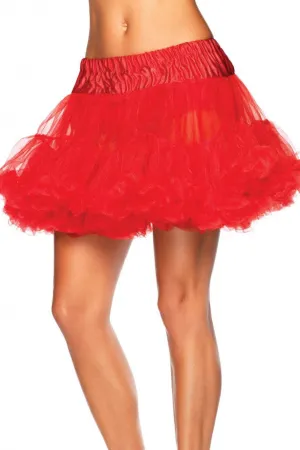 Red Crinoline Petticoat