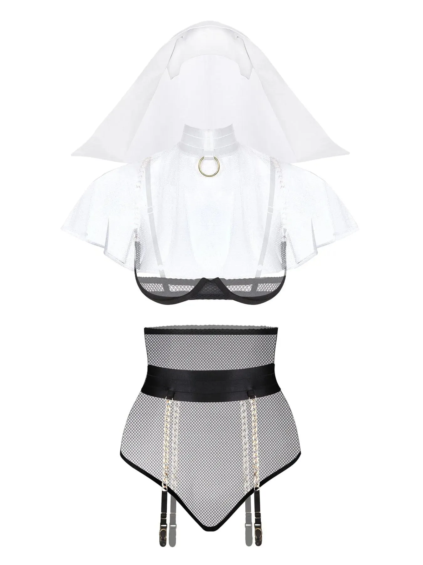 Role-playing Lingerie Set Nun