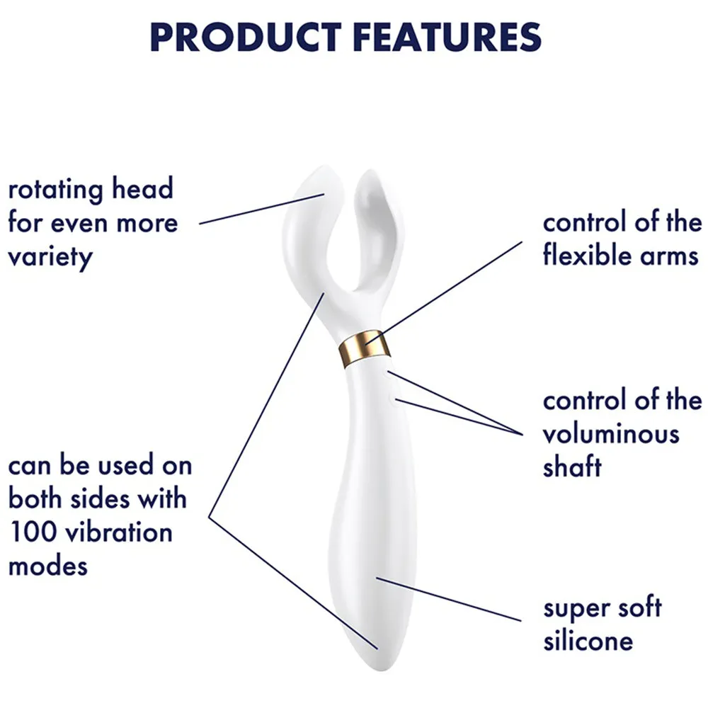 Satisfyer Endless Fun Couples Vibrator Rechargeable White