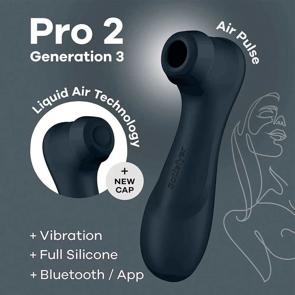 Satisfyer Pro 2 G3 Clitoral Stimulator Liquid Air Pulse Vibrator Female Sex Toy