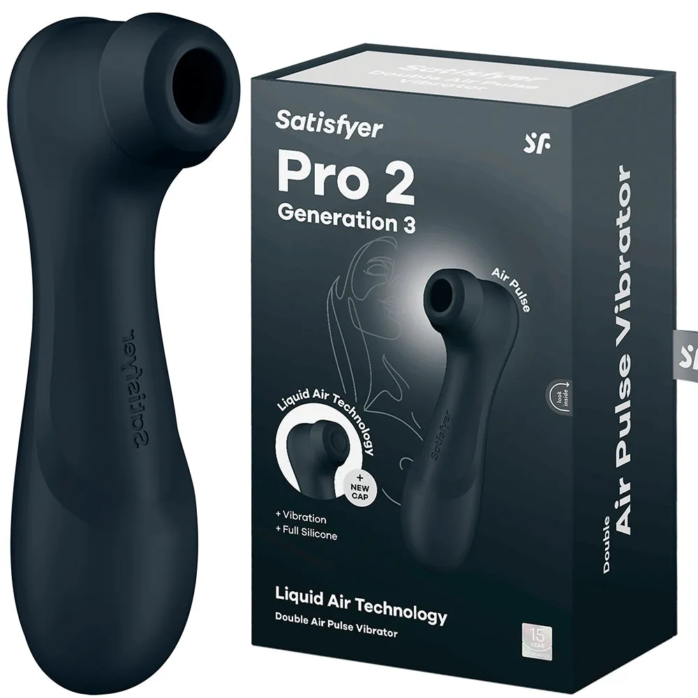 Satisfyer Pro 2 G3 Clitoral Stimulator Liquid Air Pulse Vibrator Female Sex Toy