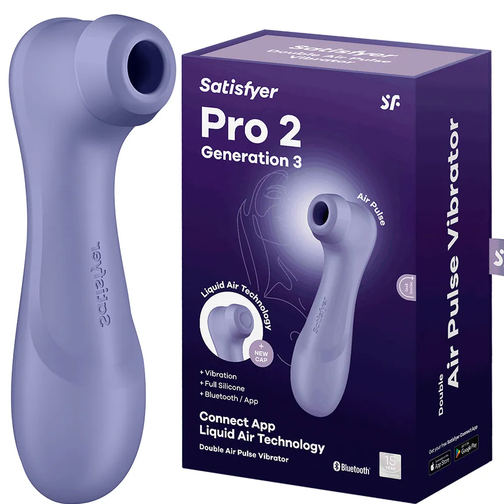 Satisfyer Pro 2 G3 Clitoral Stimulator Liquid Air Pulse Vibrator Female Sex Toy