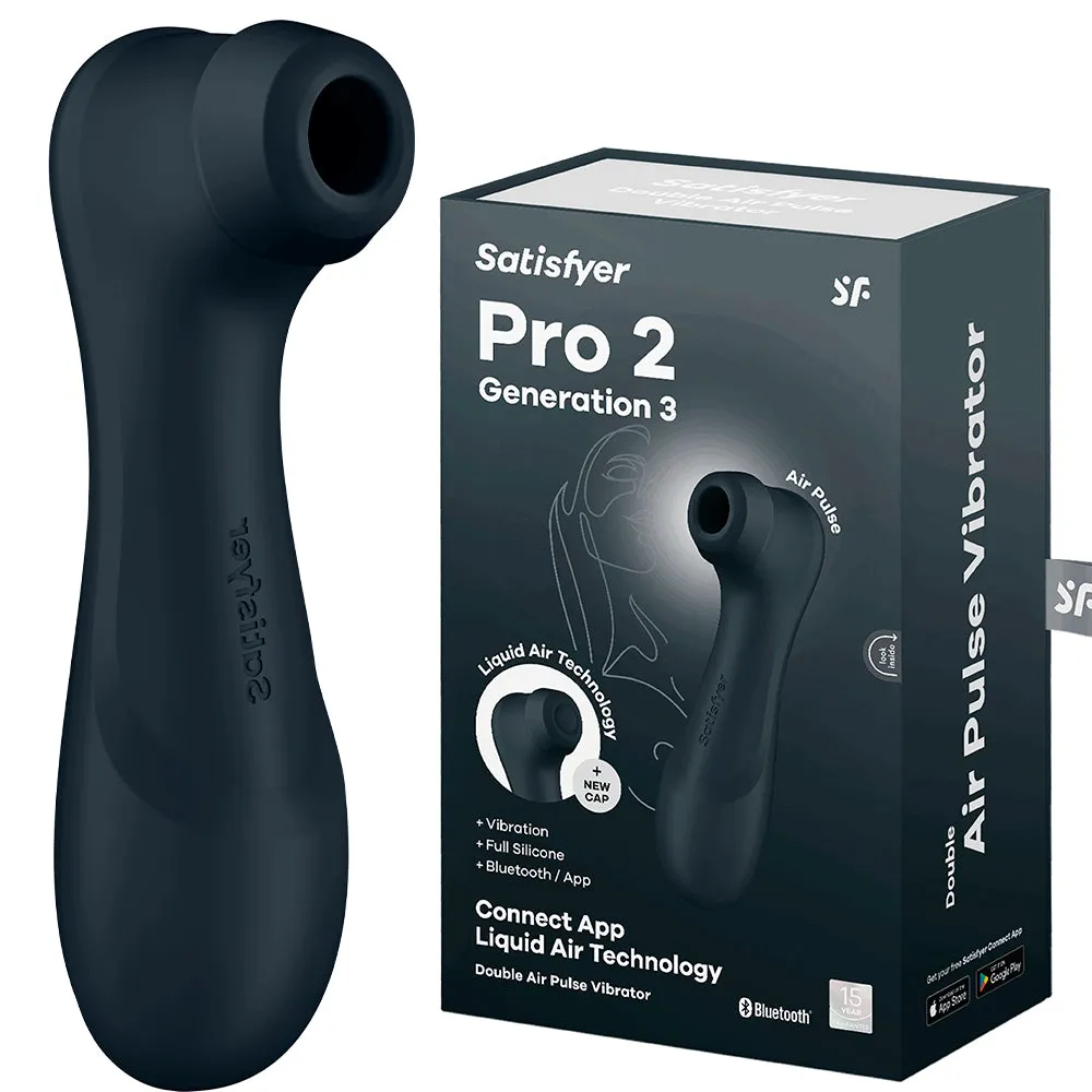 Satisfyer Pro 2 G3 Clitoral Stimulator Liquid Air Pulse Vibrator Female Sex Toy