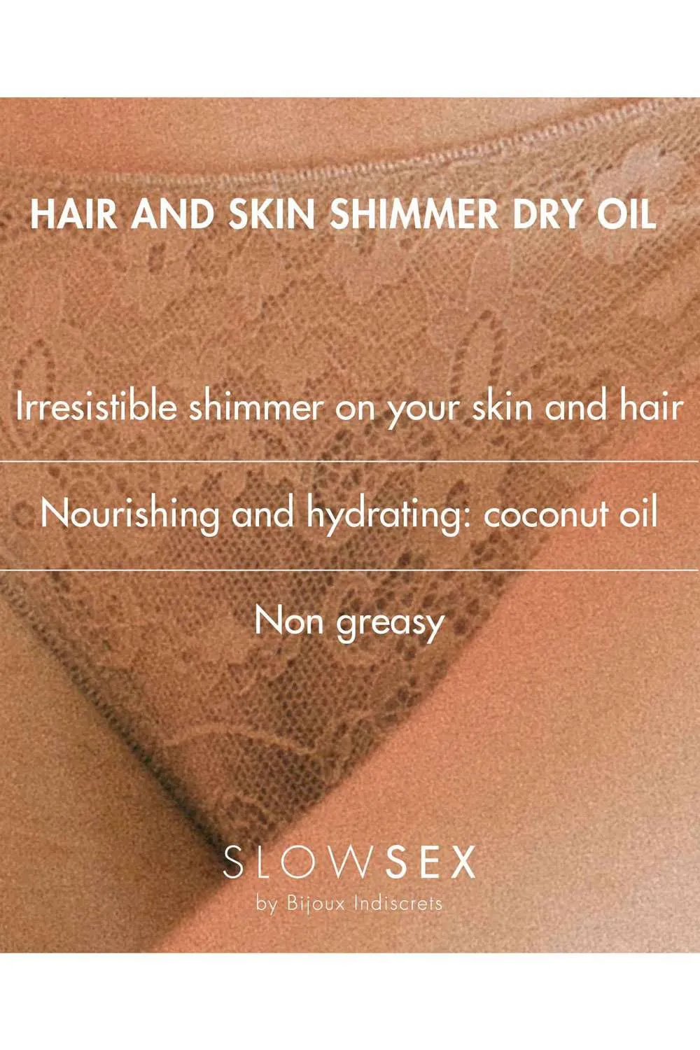 Slow Sex Intimate Shimmer Dry Oil 30ml