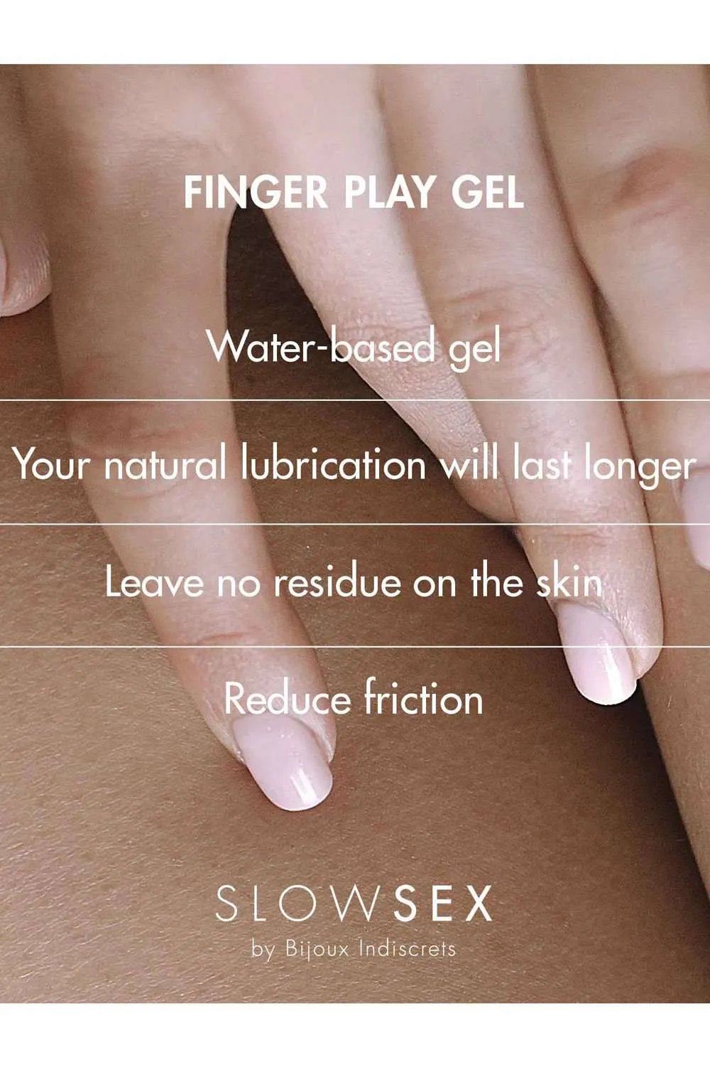 Slow Sex Kissable Finger Play Gel 30ml