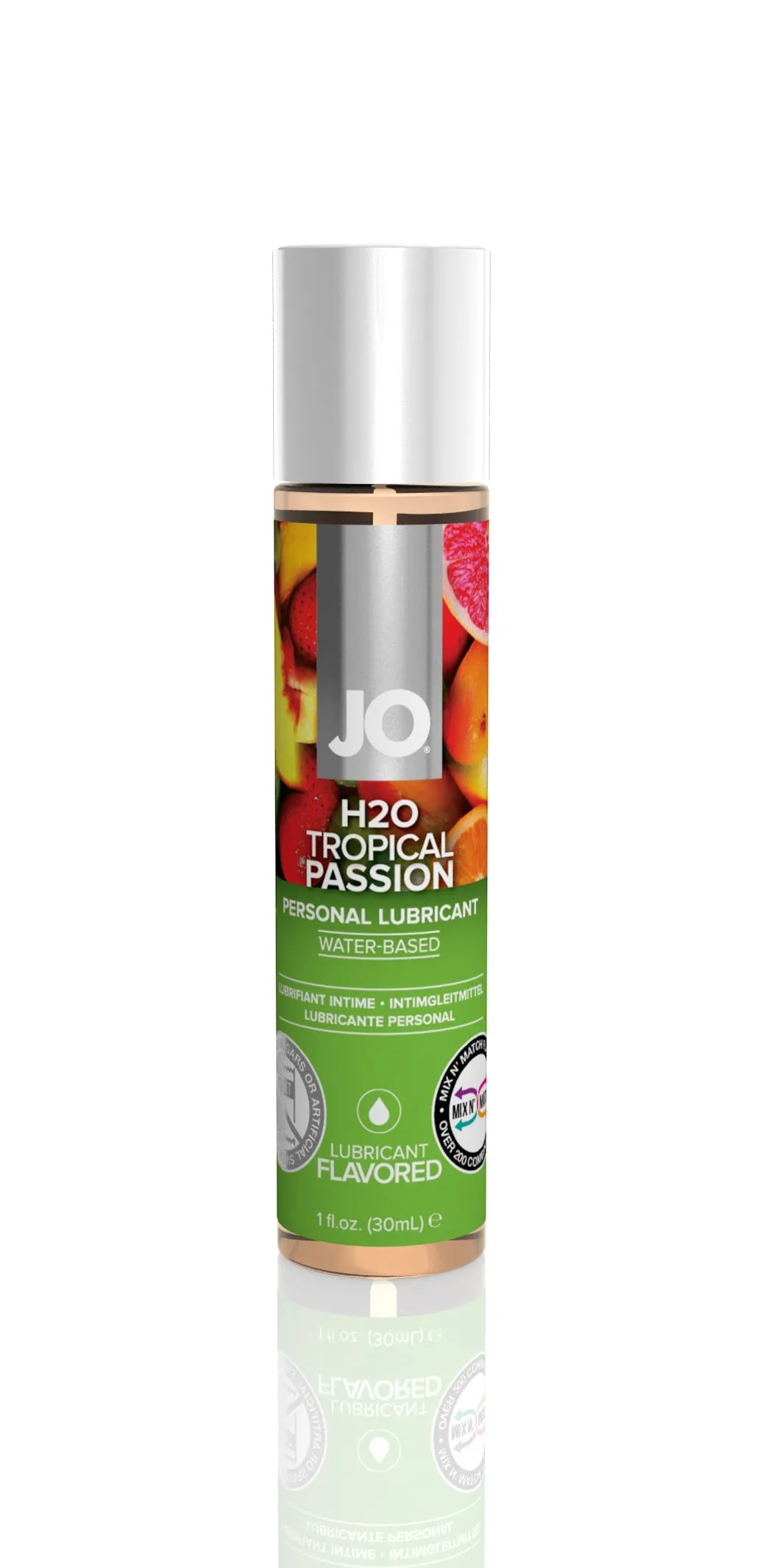 System JO H2O Flavored Tropical Passion Personal Lubricant Oral Sex Lube 30ml