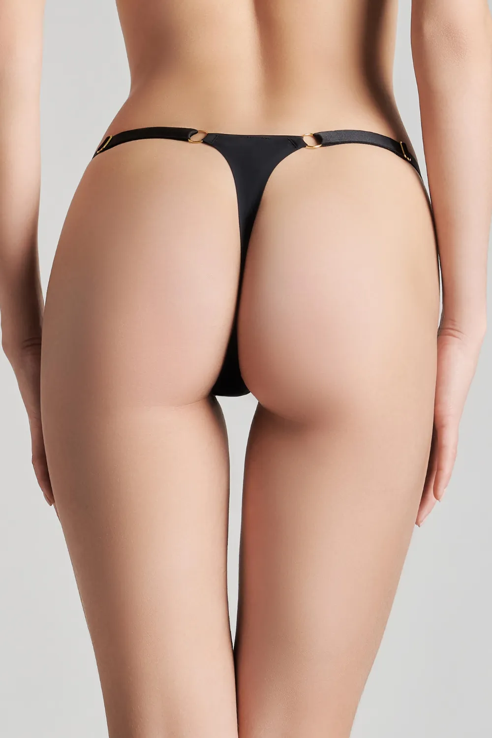 Tapage Nocturne Black Mini Thong