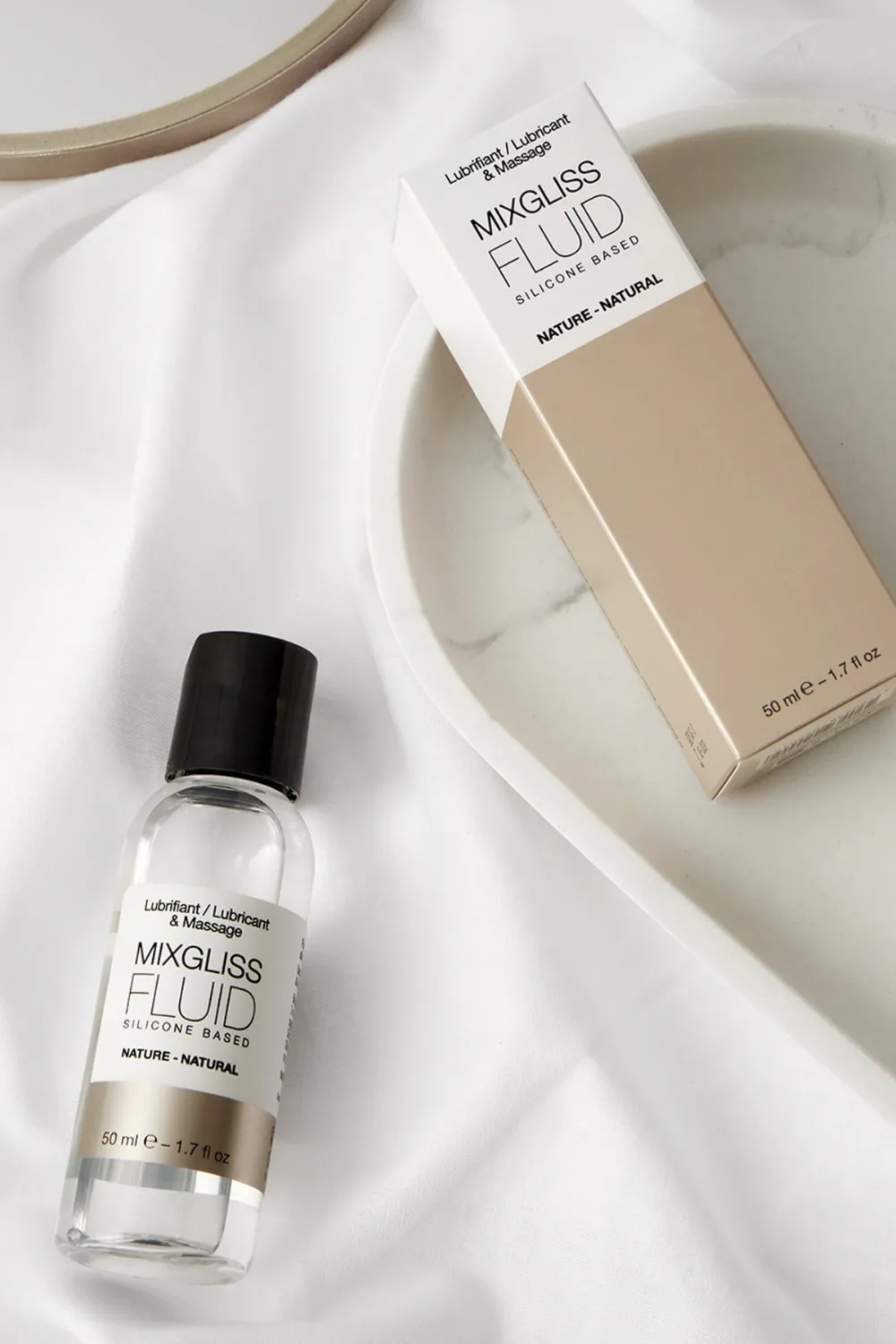 Unscented Silicone-Based Lubricant & Massage Fluid 50ml